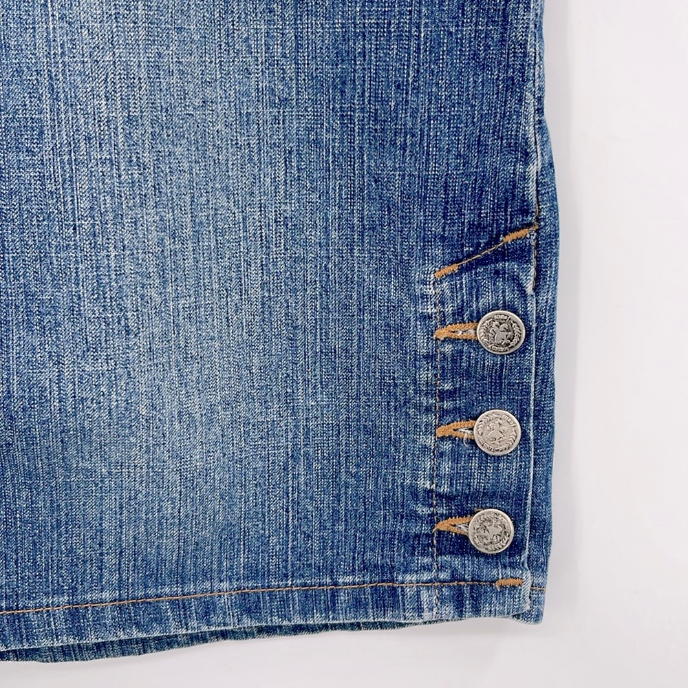 (#130)TOMMY HILFIGER Jean Skirt - Picture 3 of 5